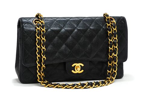 chanel classic black medium